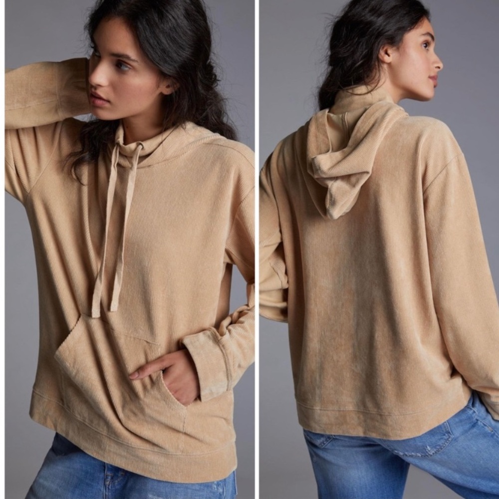 Anthropologie Daily Practice Textured Hoodie XL NWT XXL